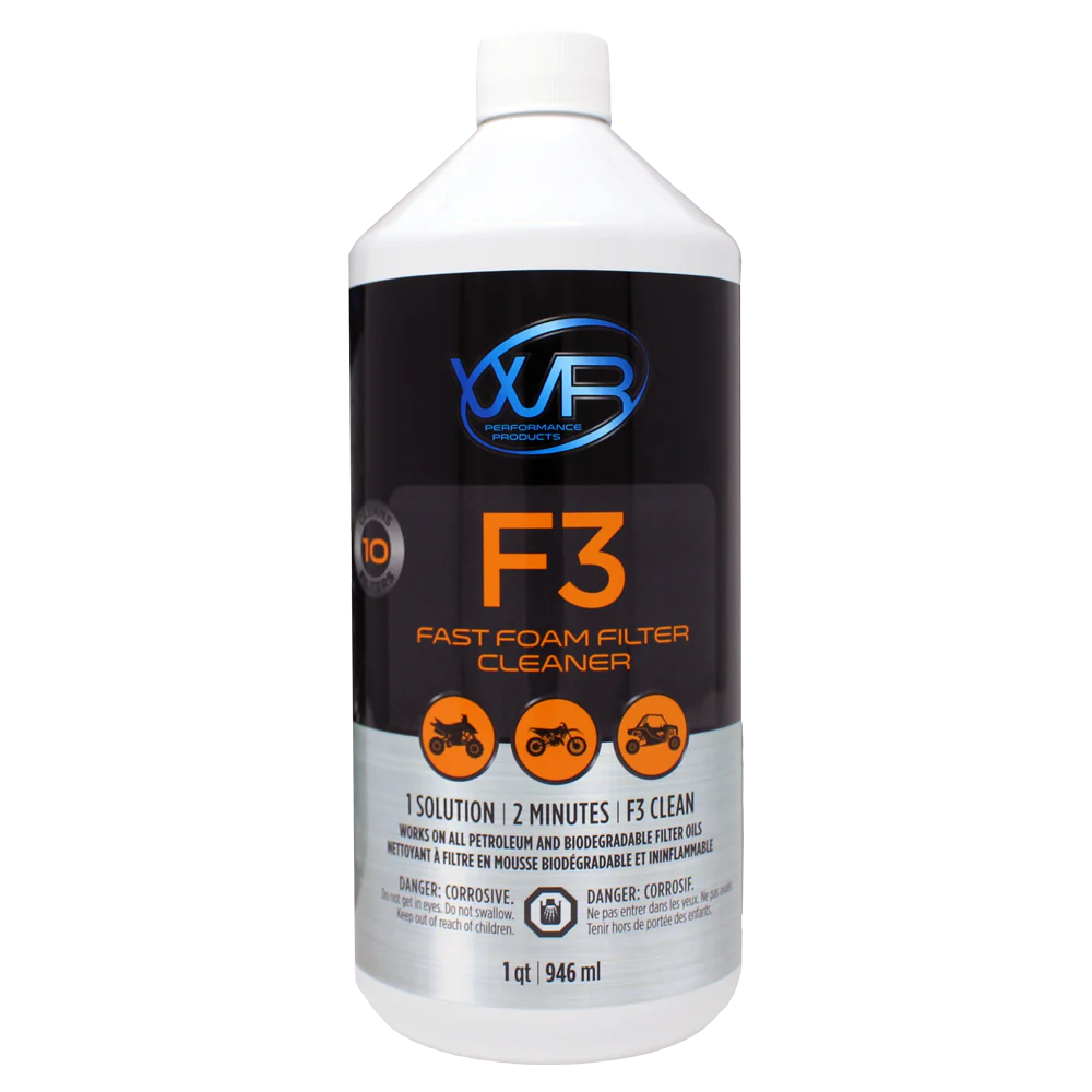 F3 - Fast Foam Filter Cleaner